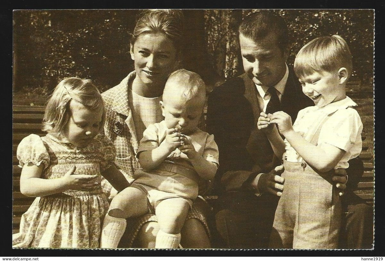 Prins Albert & Prinses Paola & Familie Story Foto Htje - Königshäuser