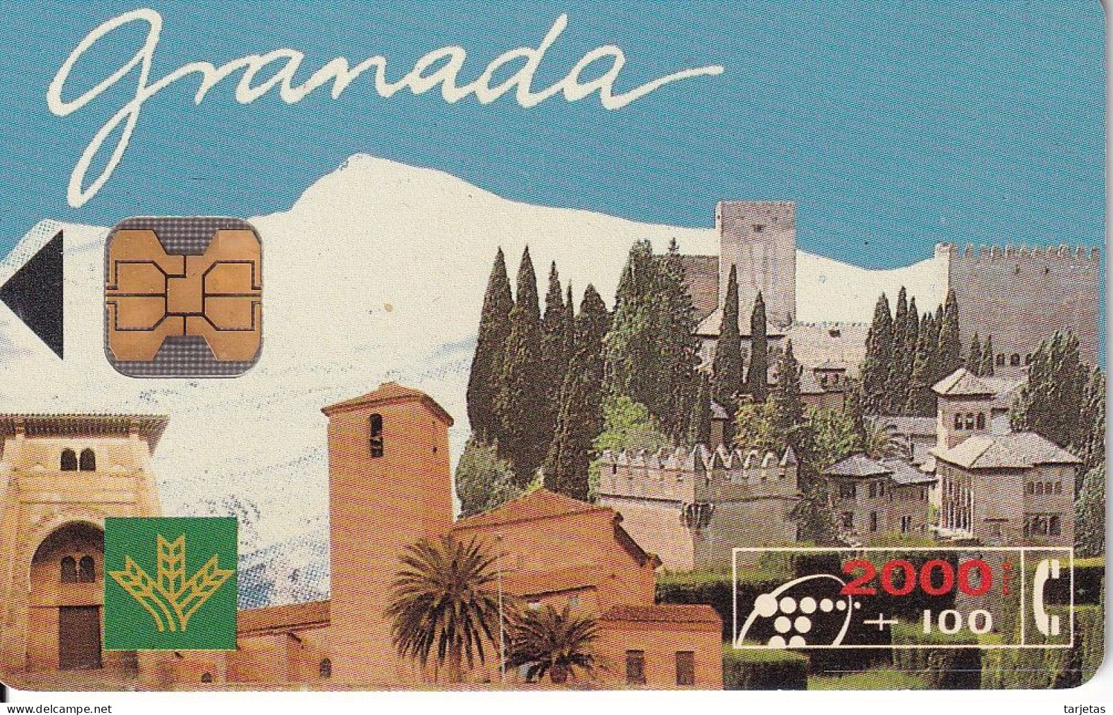 CP-029 TARJETA DE GRANADA DE 2000 PTAS DEL 06/94 Y TIRADA 20000 - Commémoratives Publicitaires