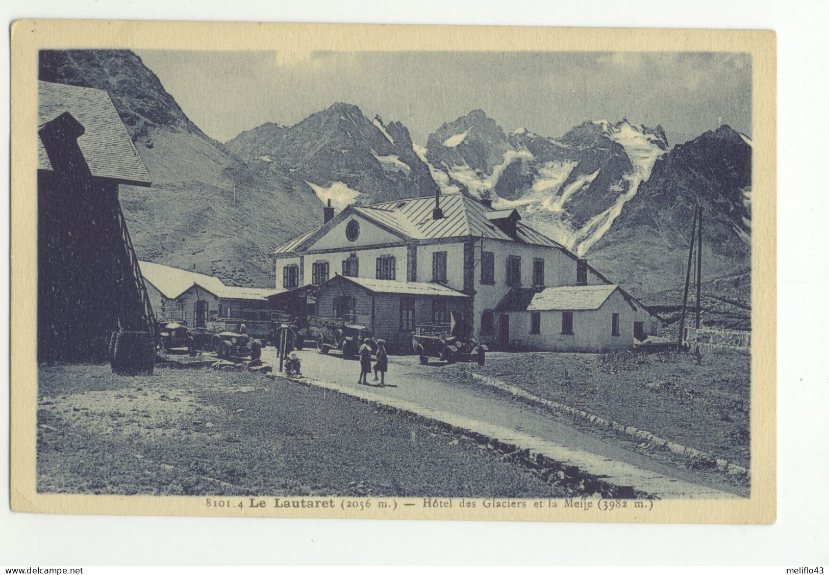 05/ CPA A - Le Lautaret - Hotel Des Glaciers Et La Meije - Sonstige & Ohne Zuordnung