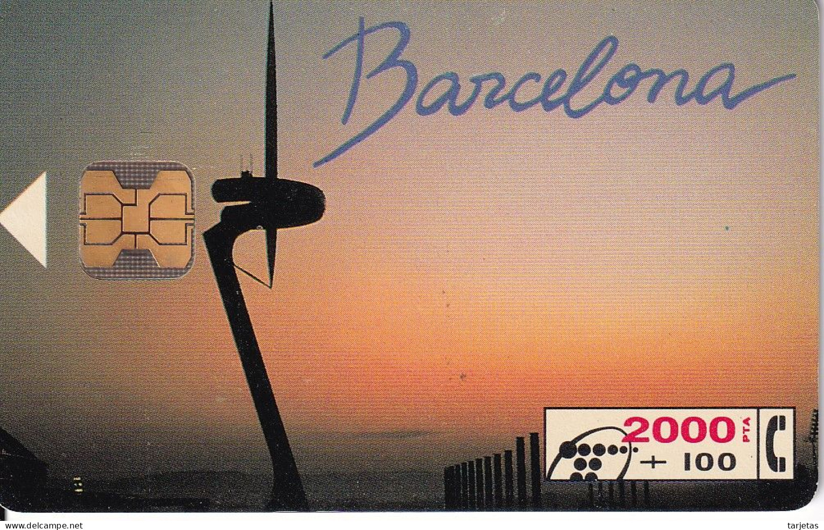 CP-031 TARJETA DE ESPAÑA DE BARCELONA DEL 07/94 Y TIRADA 30000 - Commemorative Advertisment