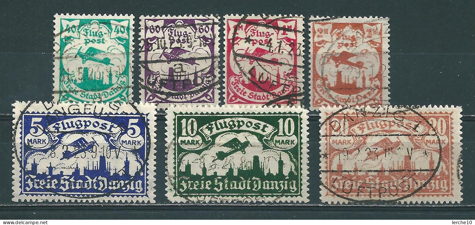 MiNr. 112-118  (0385) - Ungebraucht