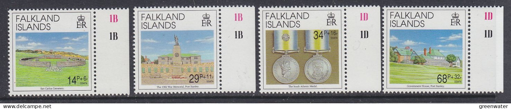 Falkland Islands 1992 Liberation Of The Falkland Islands 4v  (+margin) ** Mnh (59683) - Falklandeilanden