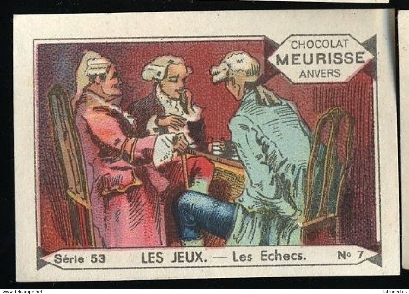 Meurisse - Ca 1930 - 53 - Les Jeux, Games - 7 - Les échecs, Chess - Otros & Sin Clasificación