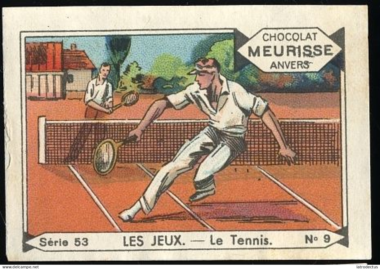 Meurisse - Ca 1930 - 53 - Les Jeux, Games - 9 - Le Tennis - Sonstige & Ohne Zuordnung