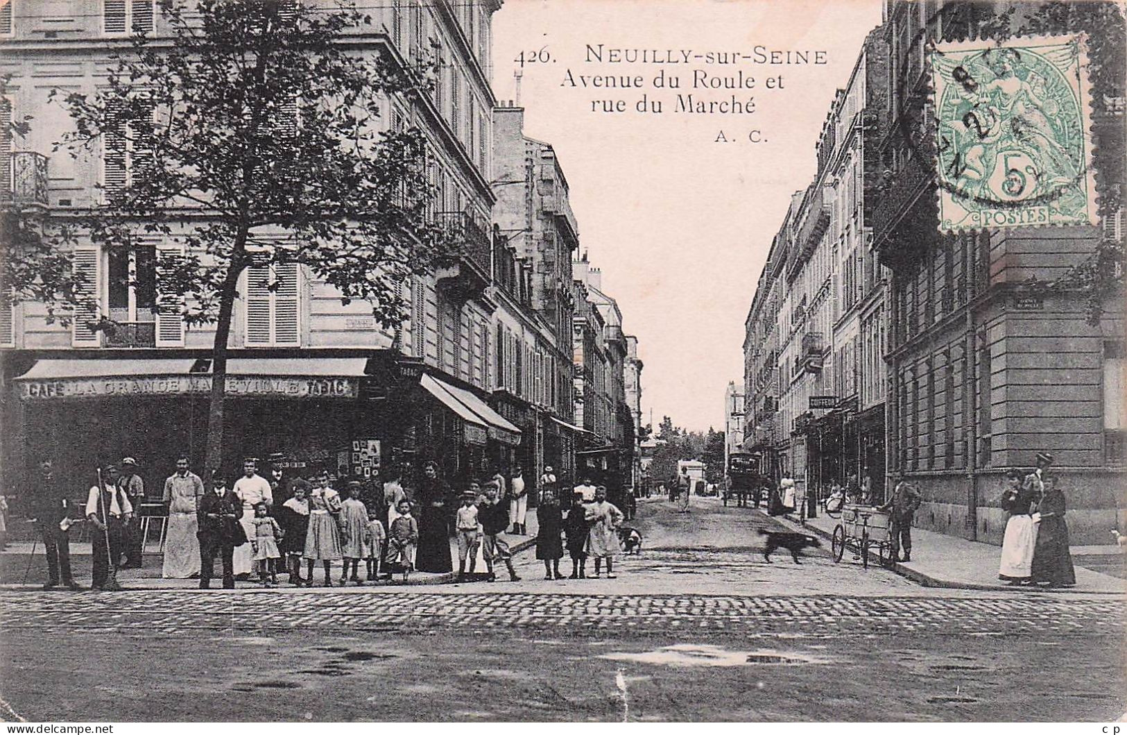 Neuilly - Avenue Du Roule - CPA °J - Neuilly Sur Seine