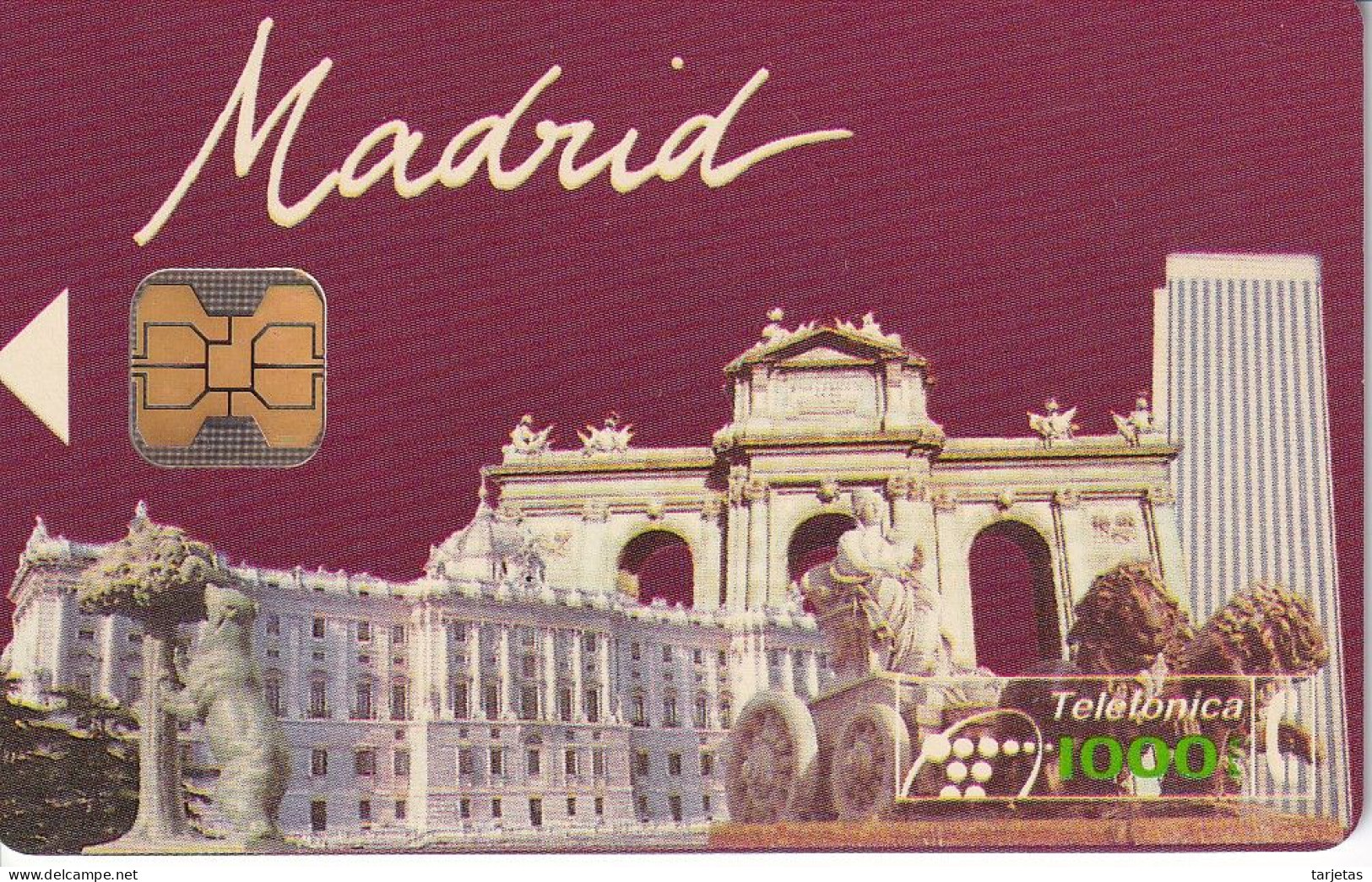 CP-032 TARJETA DE ESPAÑA DE MADRID DE FECHA 08/94 Y TIRADA 100000 - Commémoratives Publicitaires