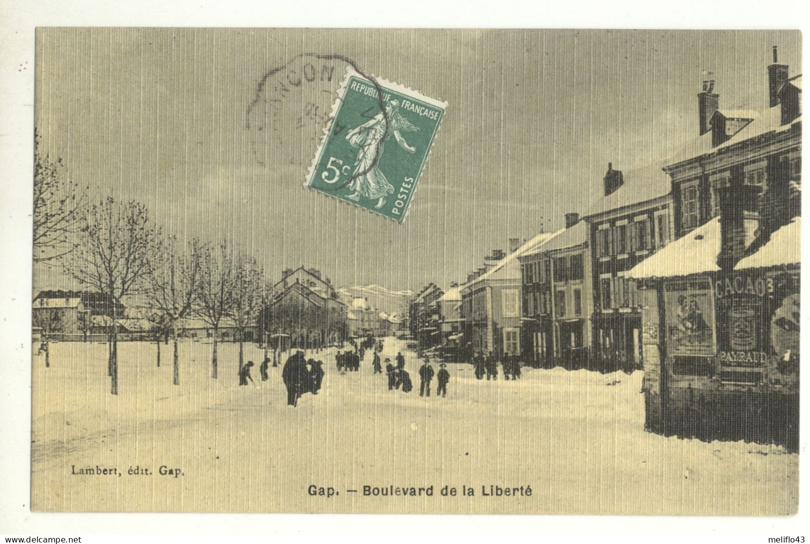 05/ CPA A - Gap - Boulevard De La Liberté - Gap