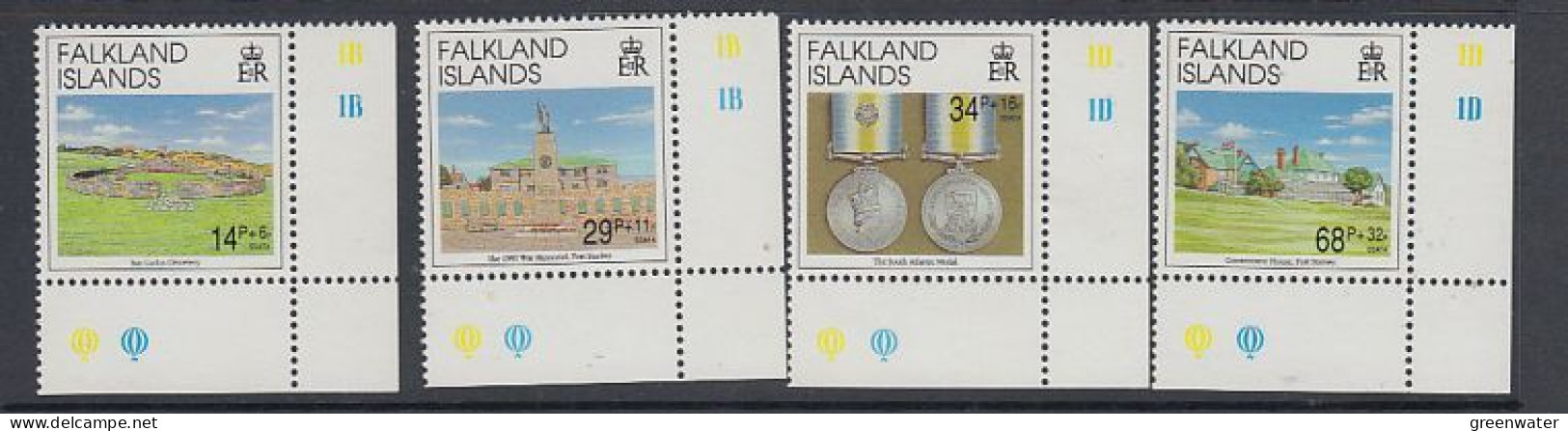 Ascension 1992 Liberation Of The Falkland Islands 4v  (corners) ** Mnh (59683B) - Ascension (Ile De L')