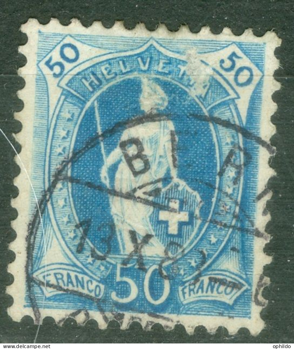 Suisse Zum 70 A Ob Second Choix - Used Stamps