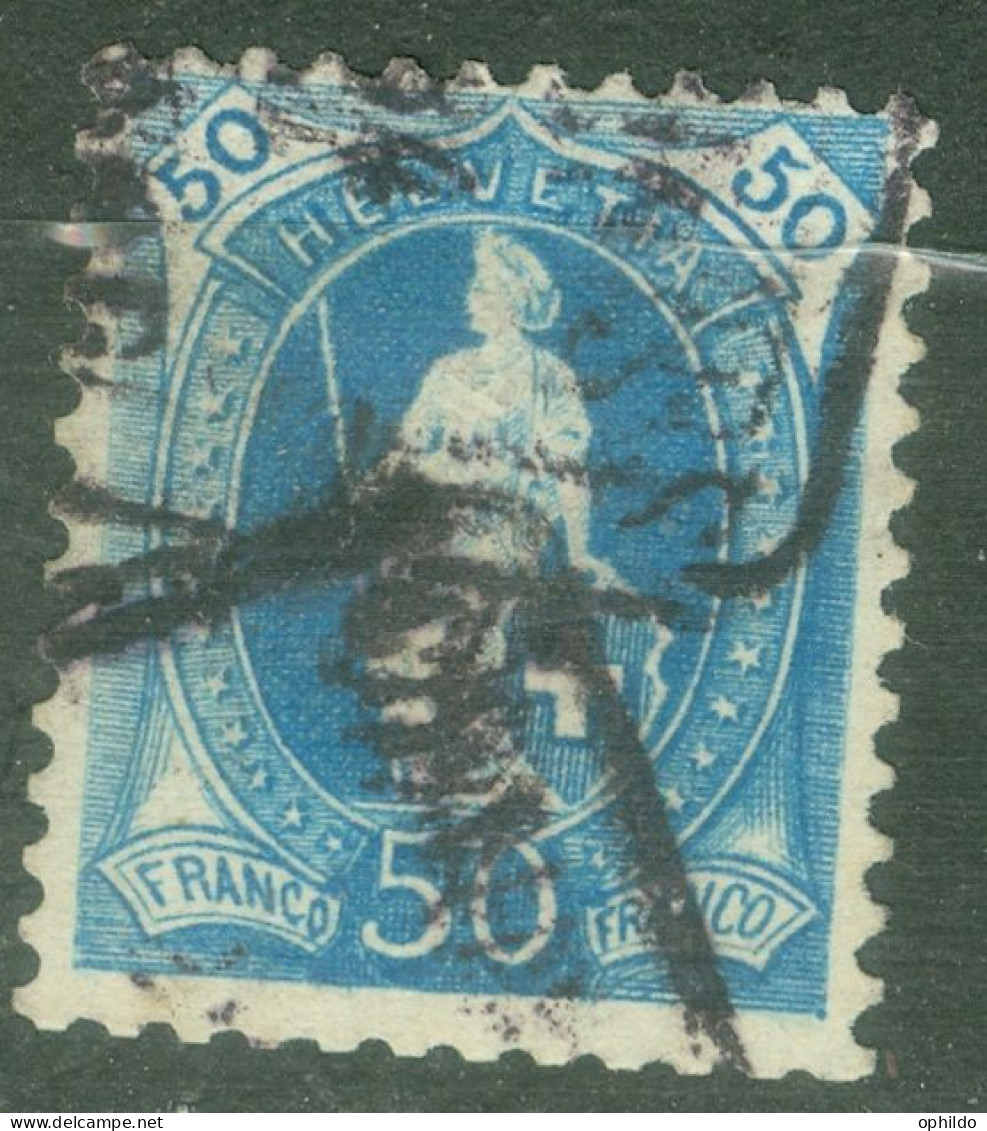 Suisse Zum 70 A Ob TB - Used Stamps