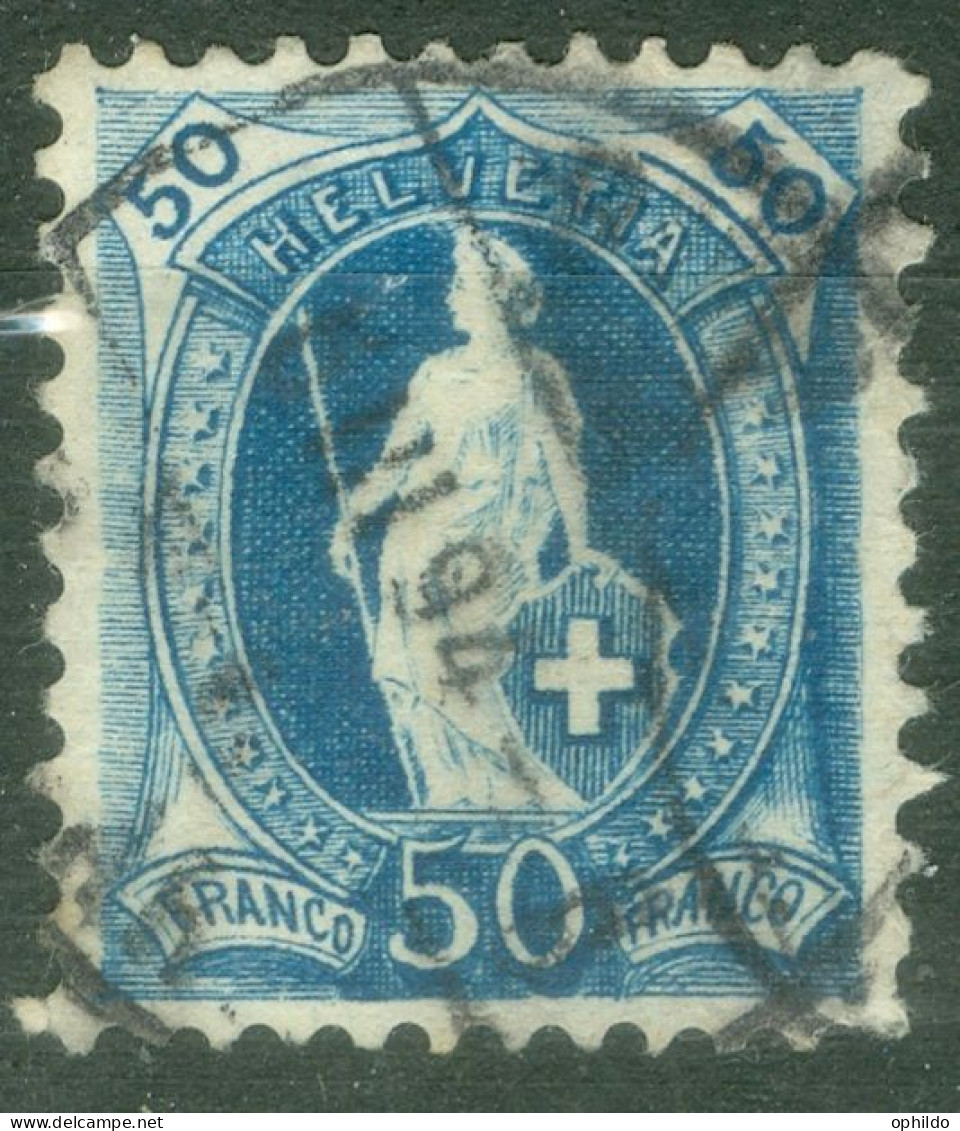 Suisse Zum 70 C Ob B/TB - Used Stamps