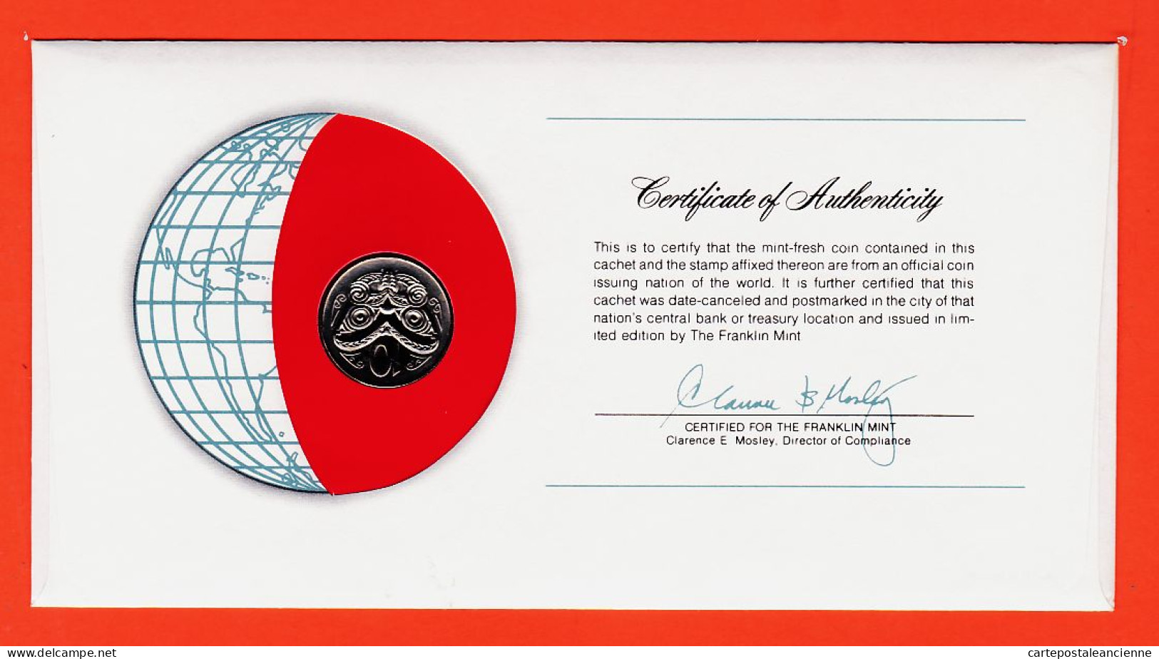 30442 / ⭐ NEW ZEALAND 10 Cents 1978 WELLINGTON Coins Nations Coin Limited Edition Enveloppe Numismatique Numiscover - New Zealand