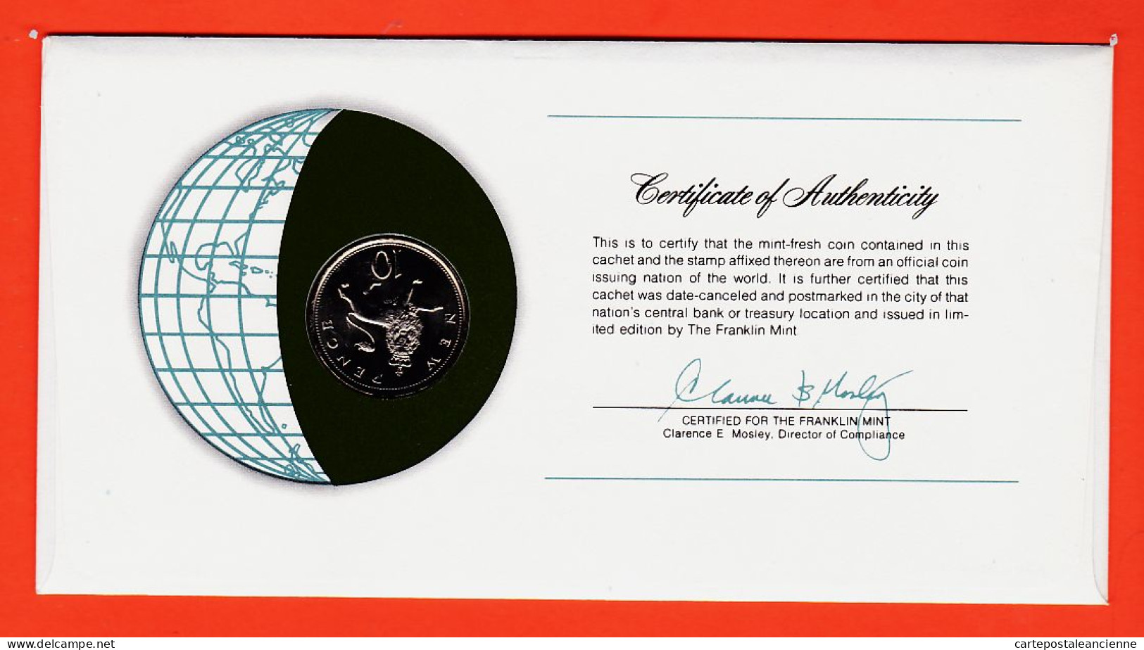 30435 / ⭐ UNITED STATES Quater Dollar USA 1979 COINS NATIONS Limited Edition Enveloppe Numismatique Numisletter Numiscov - Autres & Non Classés