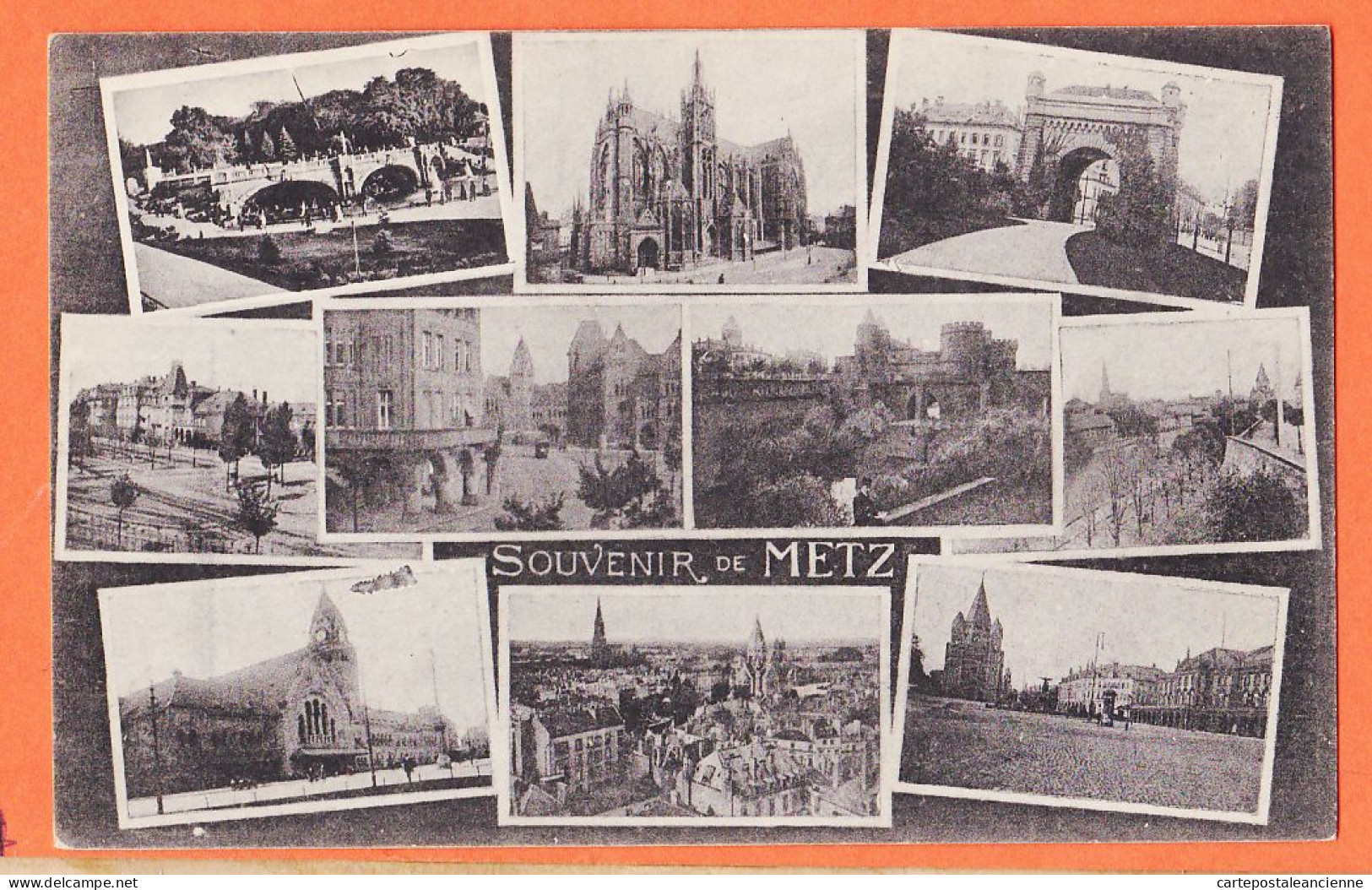 30467 / METZ 57-Moselle Souvenir Multivues 1919 DELBOY N° 7 - Metz