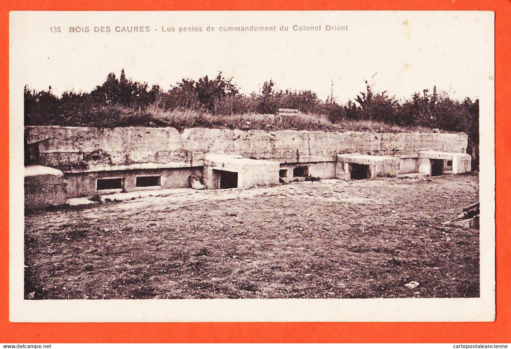 30039 / ⭐ BOIS Des CAURES 55-Meuse Les Postes De Commandement Du Colonel DRIANT Tampon Fort De DOUAUMONT Près VERDUN - Sonstige & Ohne Zuordnung