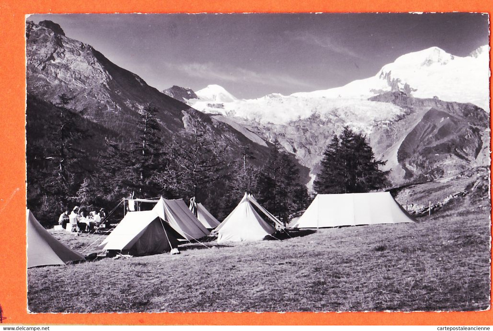 30177 / Peu Commun ZELPLATZ SAAS-FE Allalinhorn Und Alphubel Switzerland Valais 1960s Photo KLOPFENSTEIN Schweiz Swiss - Sonstige & Ohne Zuordnung