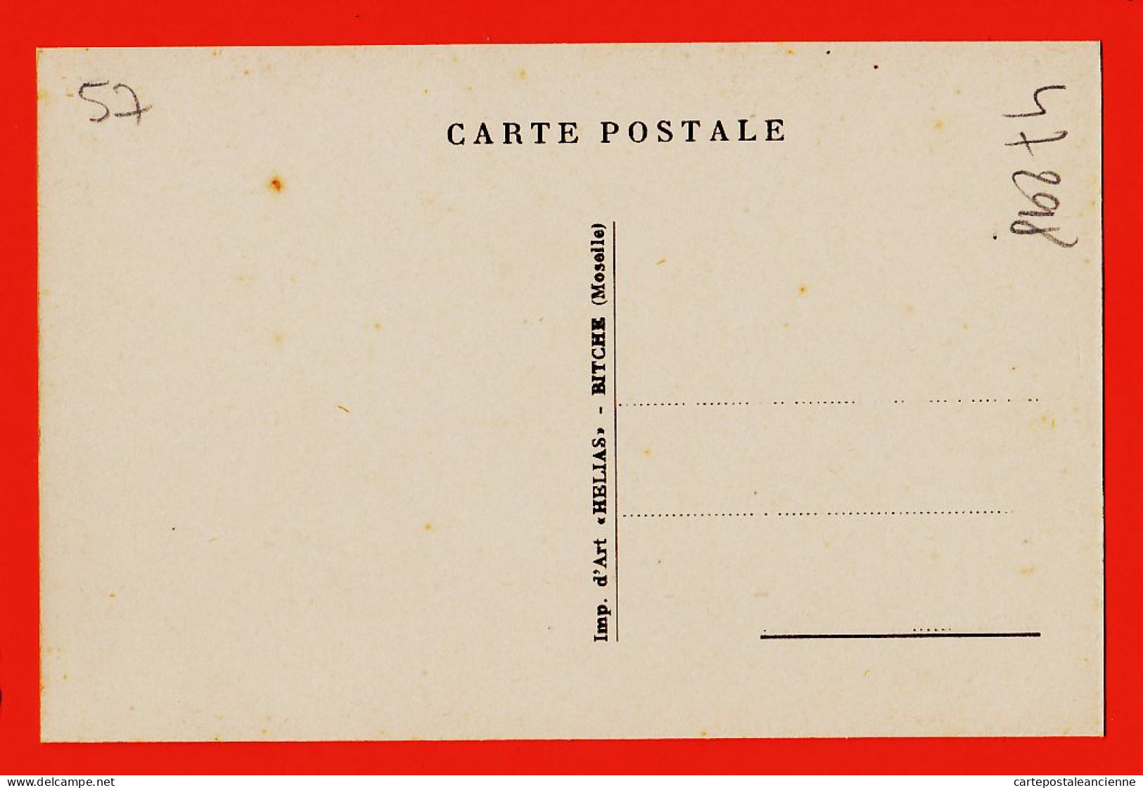 30491 / BITCHE Moselle Confiserie-Patisserie COULON Café De LORRAINE Rue TEYSSIER Et Eglise PROTESTANTE 1930s HELLIAS - Bitche