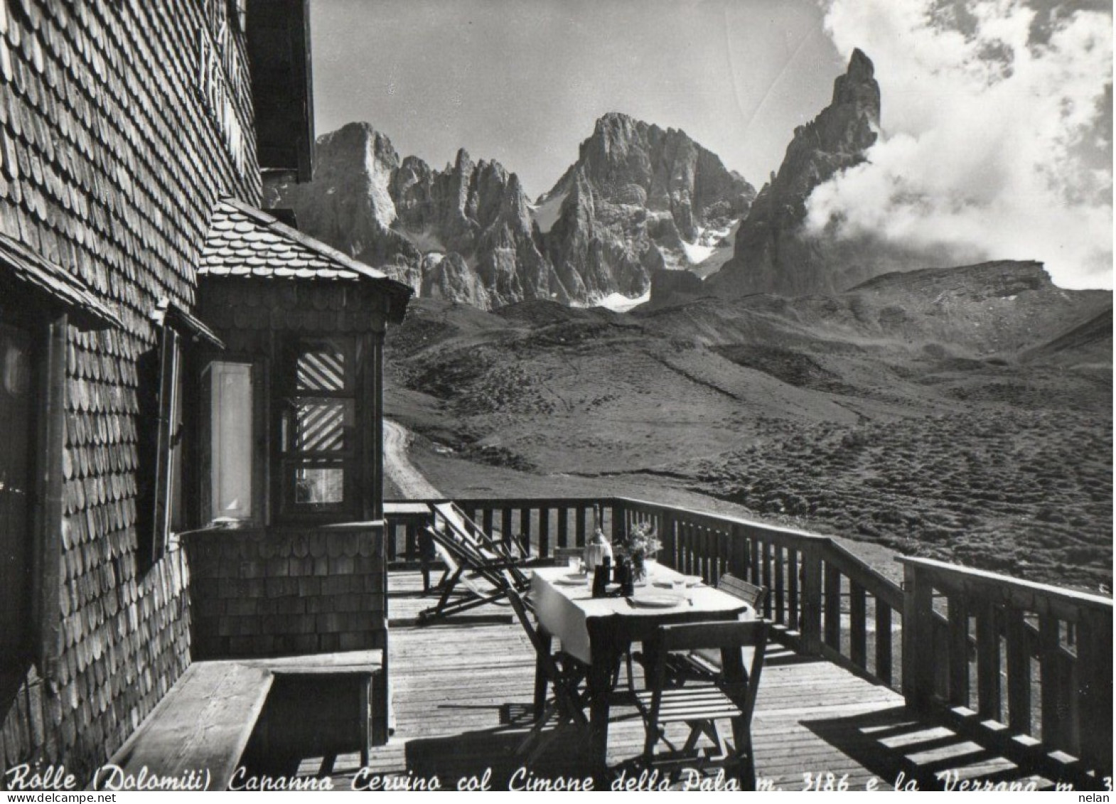 ROLLE - CAPANNA COL CIMONE DELLA PALA E LA VEZZANA - F.G. - Trento