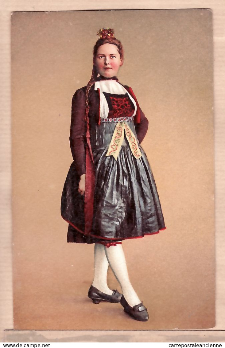 30162 / Kanton Bern Braut Aus GUGGISBERG Switzerland 00-10s Ancien Costume Bernois Litho Color KILCHBERG 18 Folklore - Autres & Non Classés