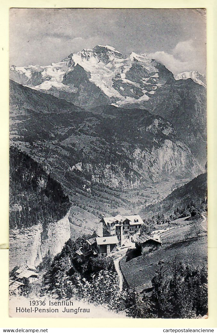 30152 / Kt Berne ISENFLUH Hotel Pension JUNGFRAU 1920s - KILCHBERG 19336 Suisse SWITZERLAND SCHWIEZ - Autres & Non Classés