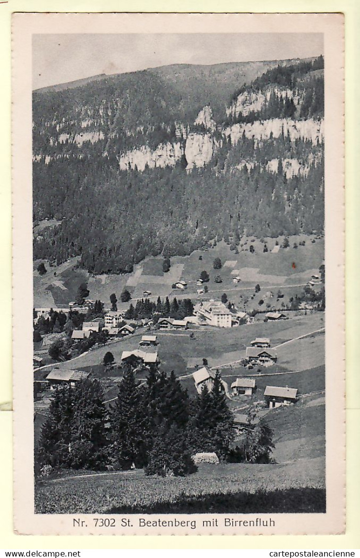 30147 / St. BEATENBERG Mit BIRRENFLUH 1910s Kt Berne ANSICHTSKARTENVERLAG A-G 7302 Suisse  SWITZERLAND - Otros & Sin Clasificación