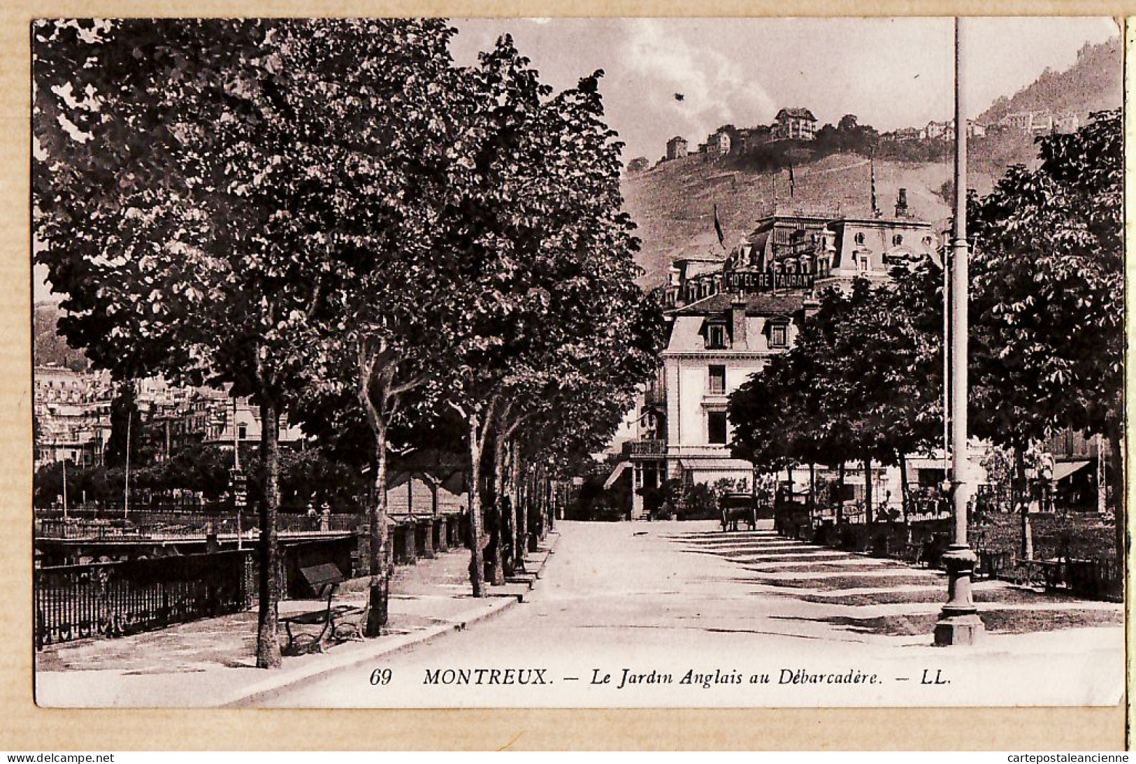 30185 / Autographe ELIE BERNARD MONTREUX Suisse  Le 25.09.1921 à Son Fils Max BERNARD 20 Boulevard Du Collège Narbonne - Other & Unclassified