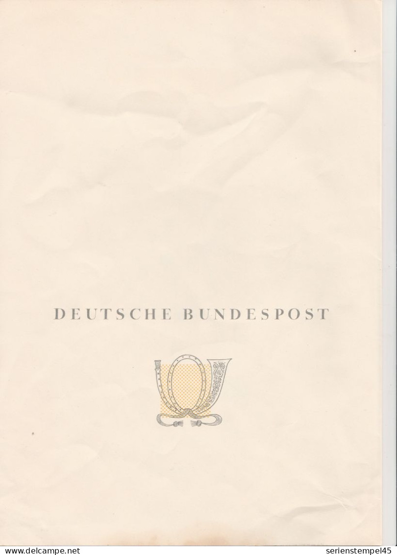 Deutsche Bundespost Schmucktelegramm Aus Feldberg Schwarzwald 1963 C 187 LX 3 - Brieven En Documenten