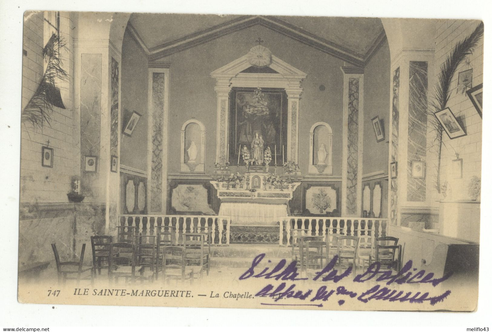 06/ CPA - Ile De Sainte Marguerite - La Chapelle - Other & Unclassified