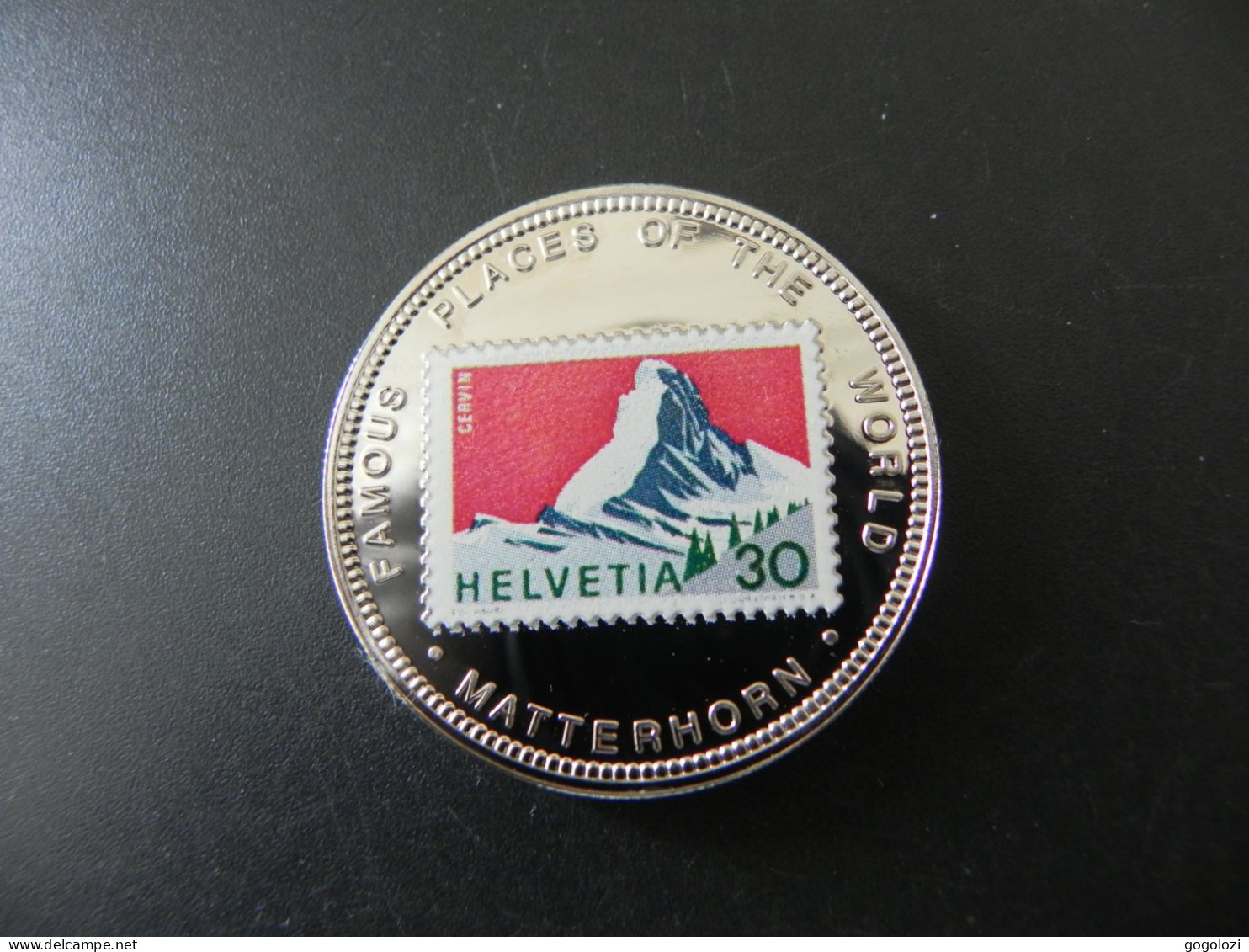 Uganda 1000 Shillings 1993 - Famous Places Of The World Switzerland Matterhorn - Ouganda