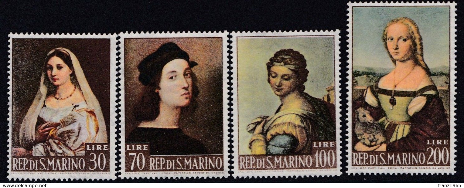 Raffael Paintings - 1963 - Unused Stamps