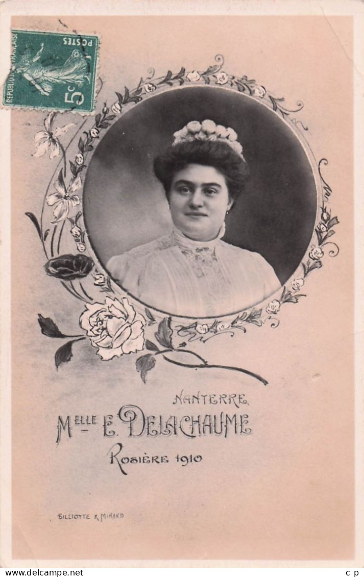 Nanterre -   Rosiere 1910 - Melle Delachaume - CPA °J - Nanterre