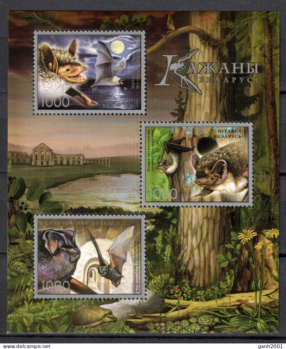 Belarus 2006 Bielorrusia / Mammals Bats MNH Murciélagos Mamíferos Säugetiere / Cu21870  40-8 - Vleermuizen