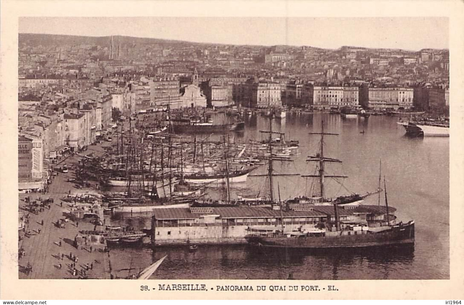 MARSEILLE PANORAMA DU QUAI DU PORT - Ohne Zuordnung