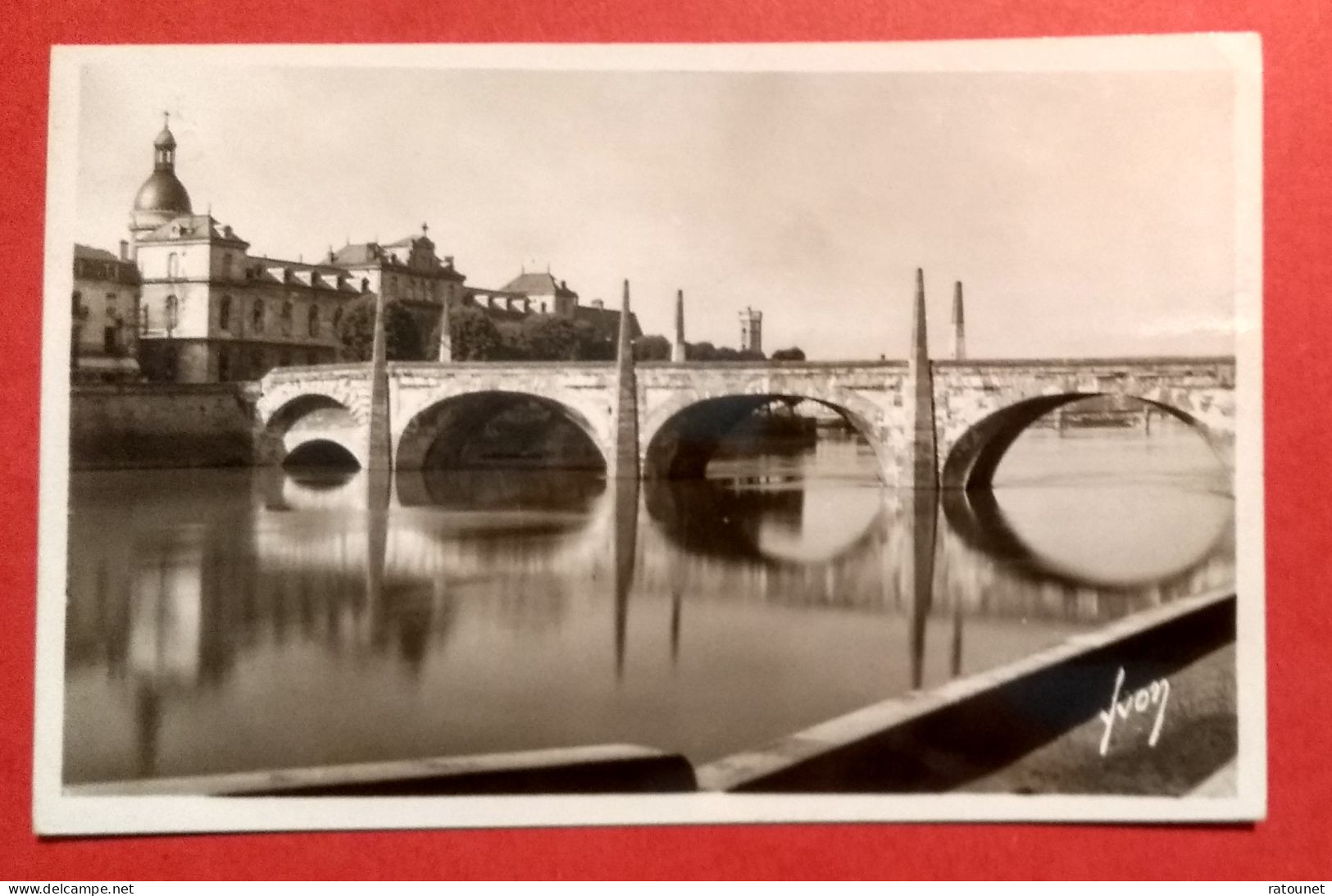 71 - Saone Loire - CHALON Sur Saône - CPSM 577 - Hopital Et Pont Saint Laurent - éd YVON - Chalon Sur Saone