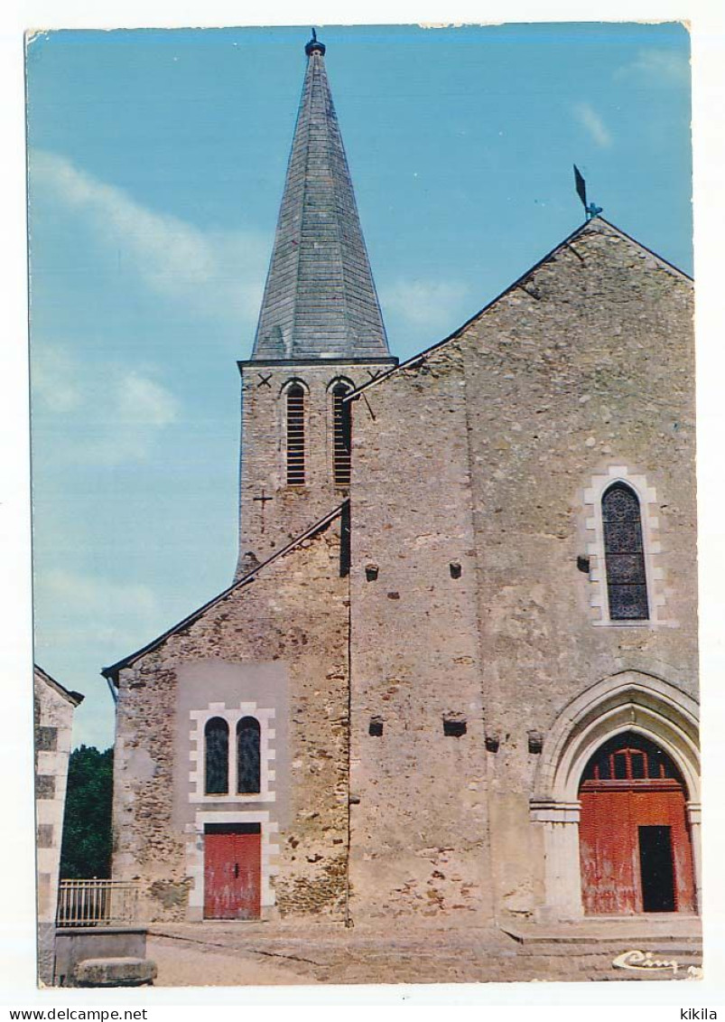 CPSM / CPM 10.5 X 15 Maine-et-Loire CHATEAUNEUF-SUR-SARTHE L'église - Chateauneuf Sur Sarthe