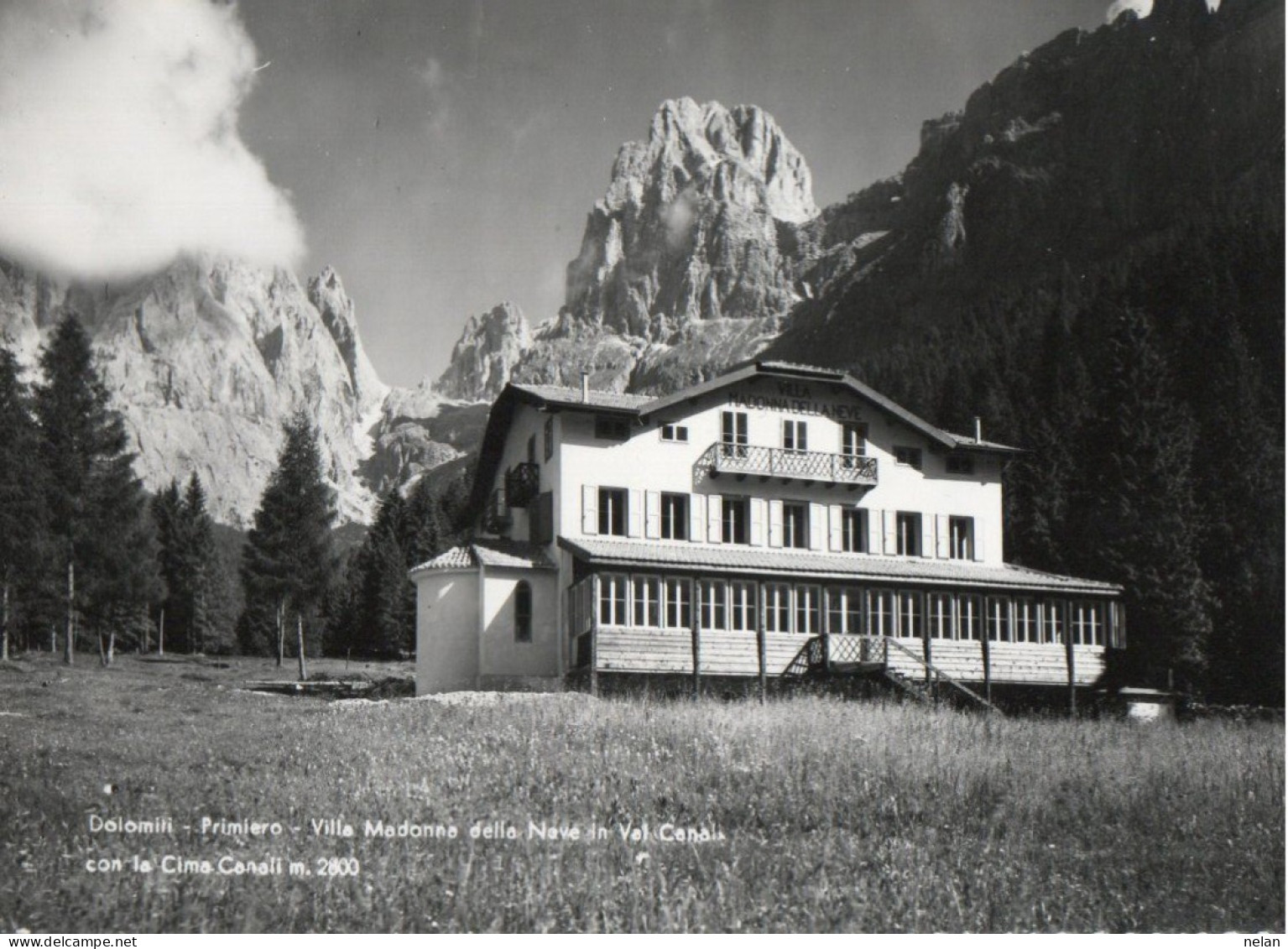 DOLOMITI - PRIMIERO - VILLA MADONNA DELLA NEVE VAL CANALL - F.G. - Trento