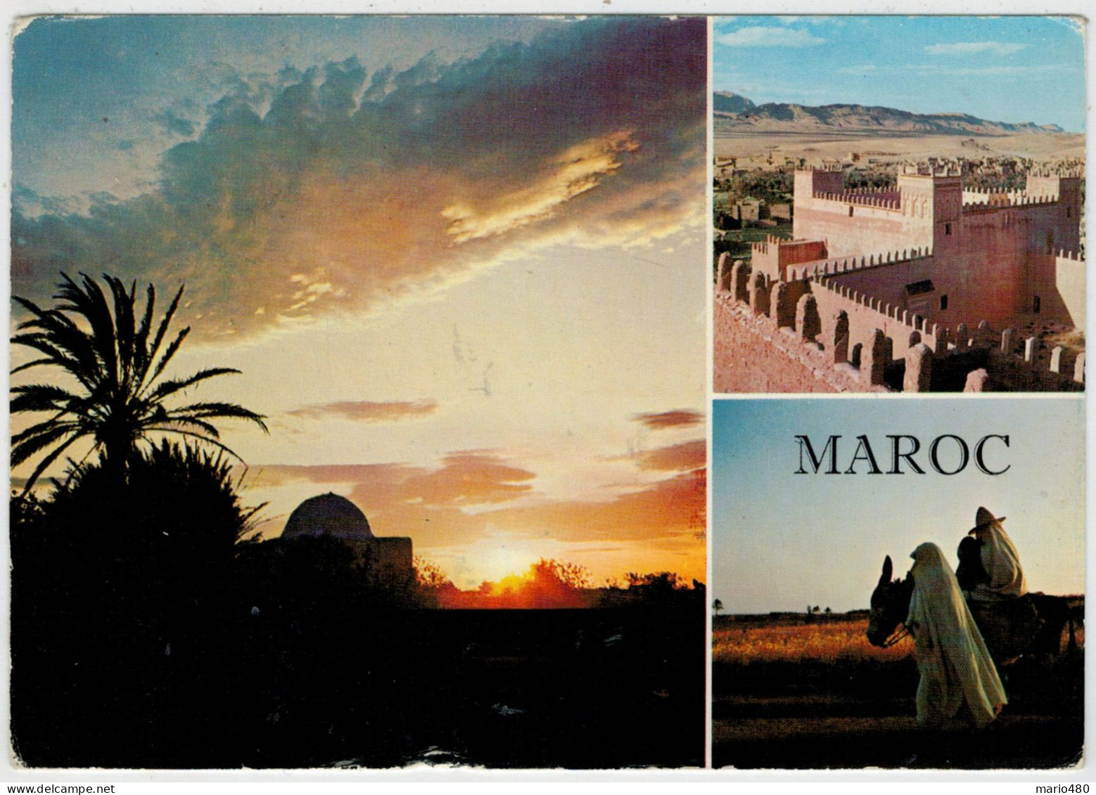 MAROC   TANGERI   MAROC  PITTORESQUE     (VIAGGIATA) - Tanger