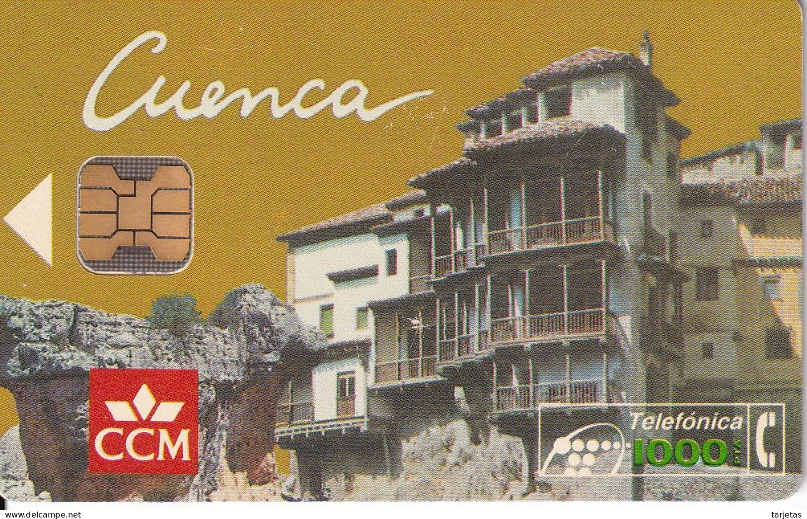 CP-045 TARJETA DE CUENCA DE 1000 PTAS DE FECHA 09/94 Y TIRADA 4000 - Werbekarten