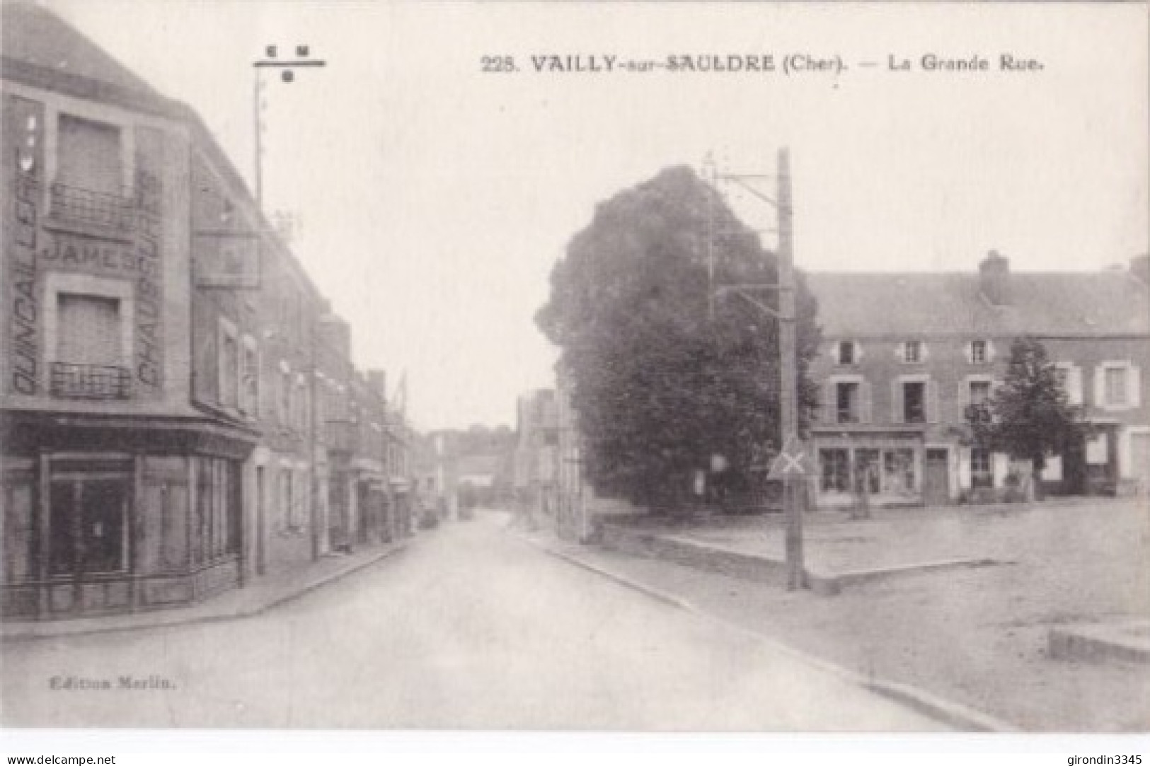 BERRY VAILLY SUR SAULDRE La Grande Rue - Sonstige & Ohne Zuordnung