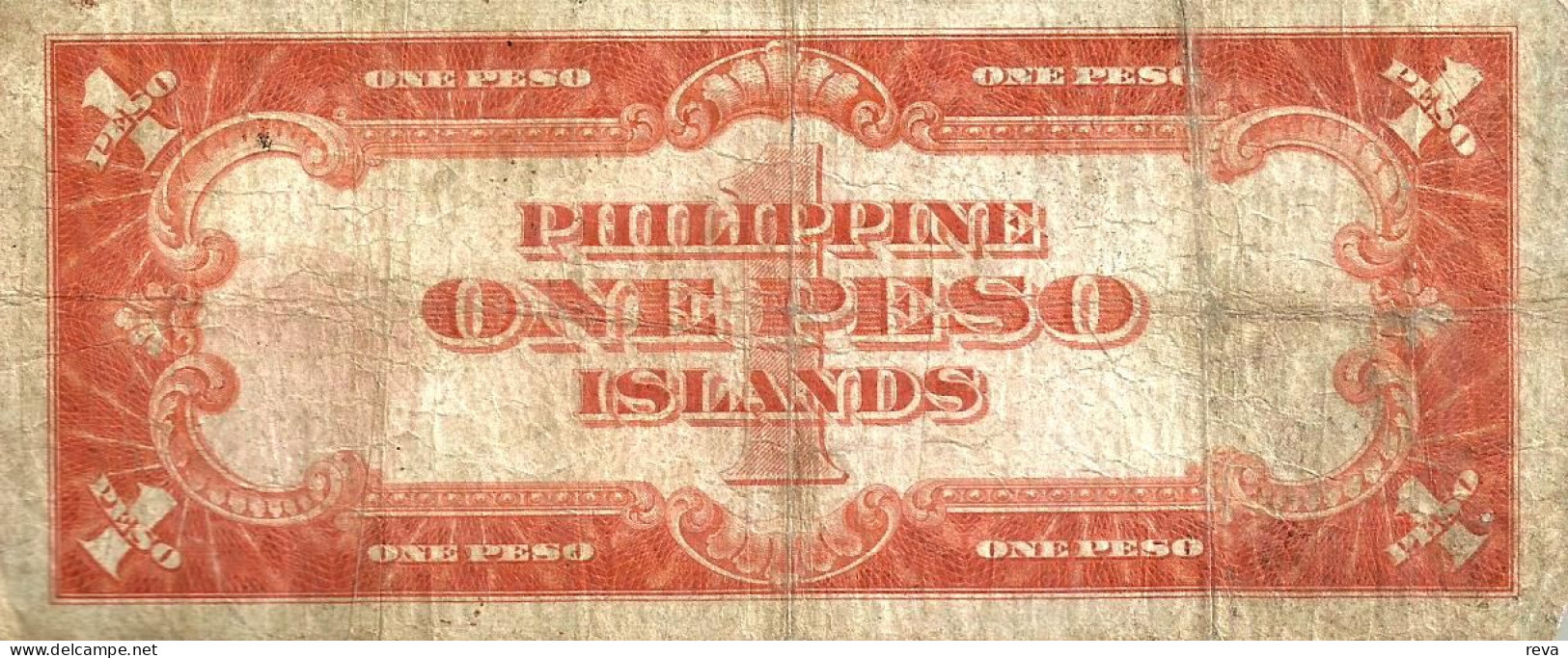 PHILIPPINES USA 1 PESO BLACK MAN FRONT INSCRIPTIONS BACK  DATED SERIES 1929 F P23a READ DESCRIPTION !! - Filippijnen