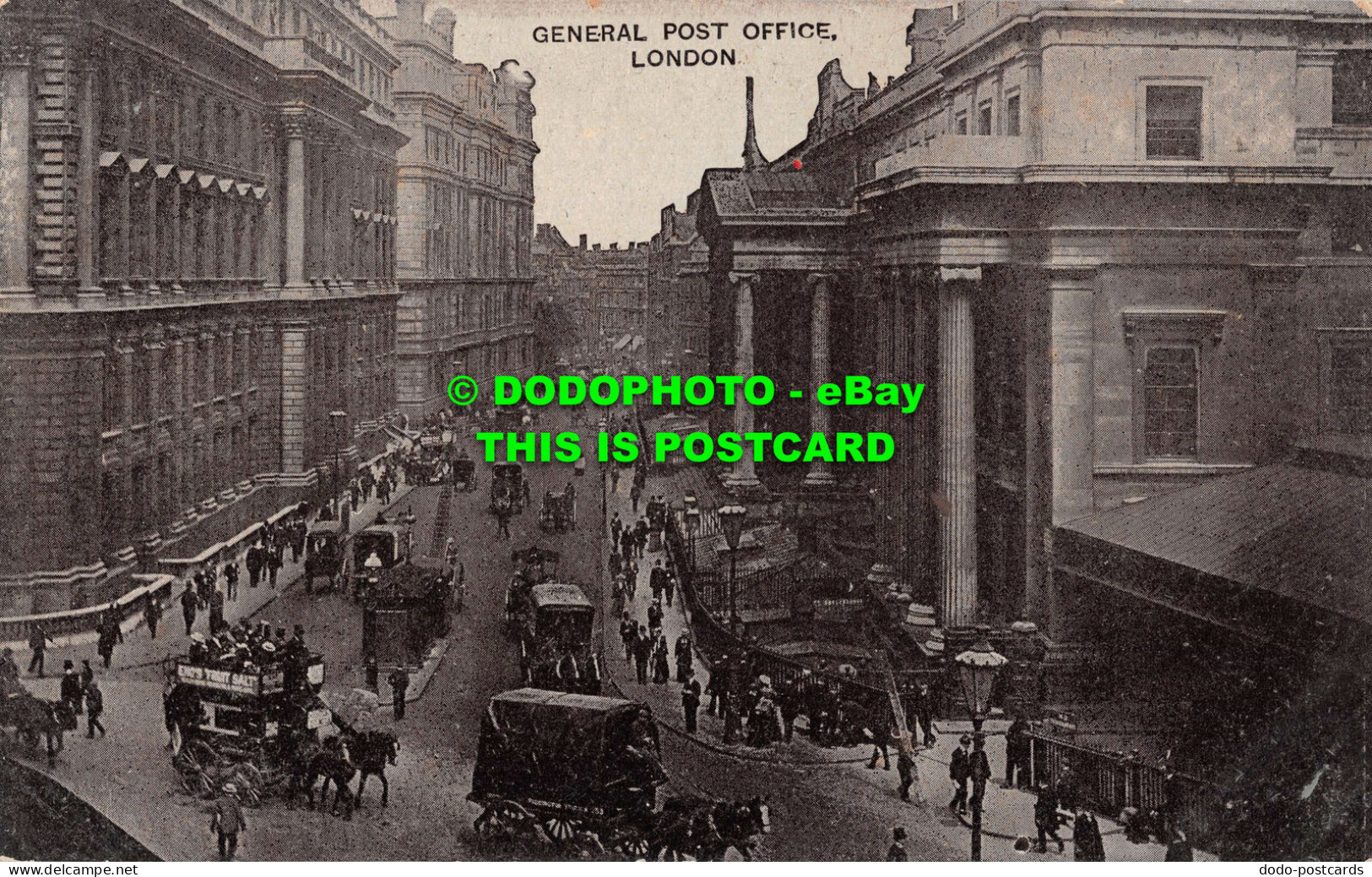 R536395 London. General Post Office. Auto Photo Series - Other & Unclassified