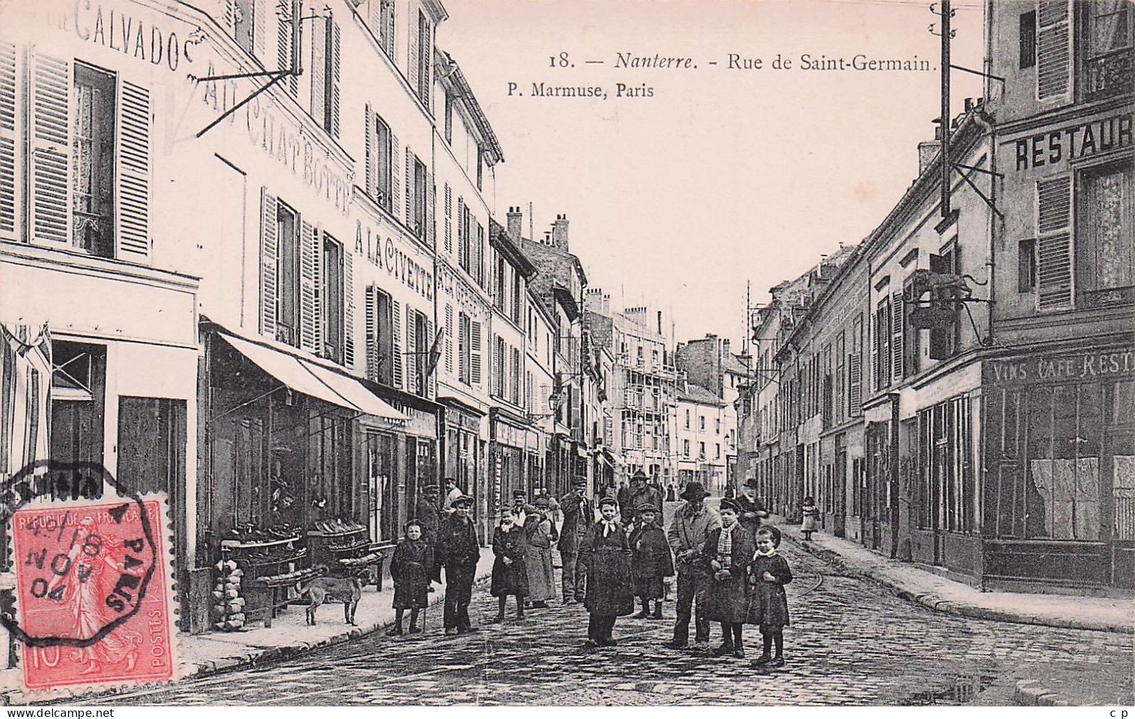 Nanterre - Rue De Saint Germain  - CPA °J - Nanterre