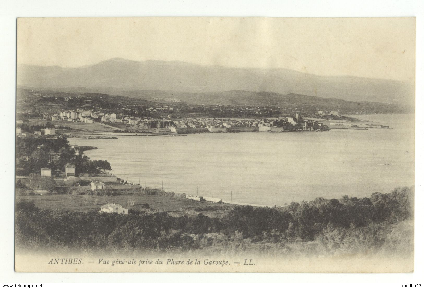 06/ CPA - Antibes - Vue Générale Prise Du Phare De La Garoupe - Sonstige & Ohne Zuordnung