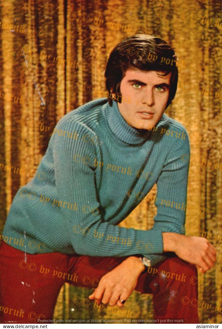 Postcard - 1970/80 - 10x15 Cm. | Turkish Cinema Actor - Tarık Akan * - Actors