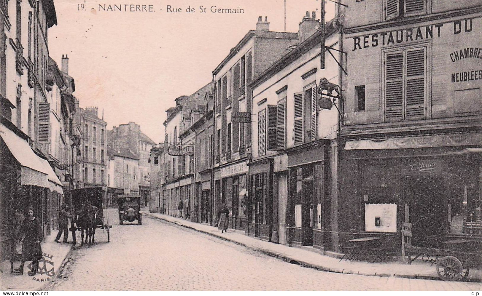 Nanterre - Rue De Saint Germain  - CPA °J - Nanterre