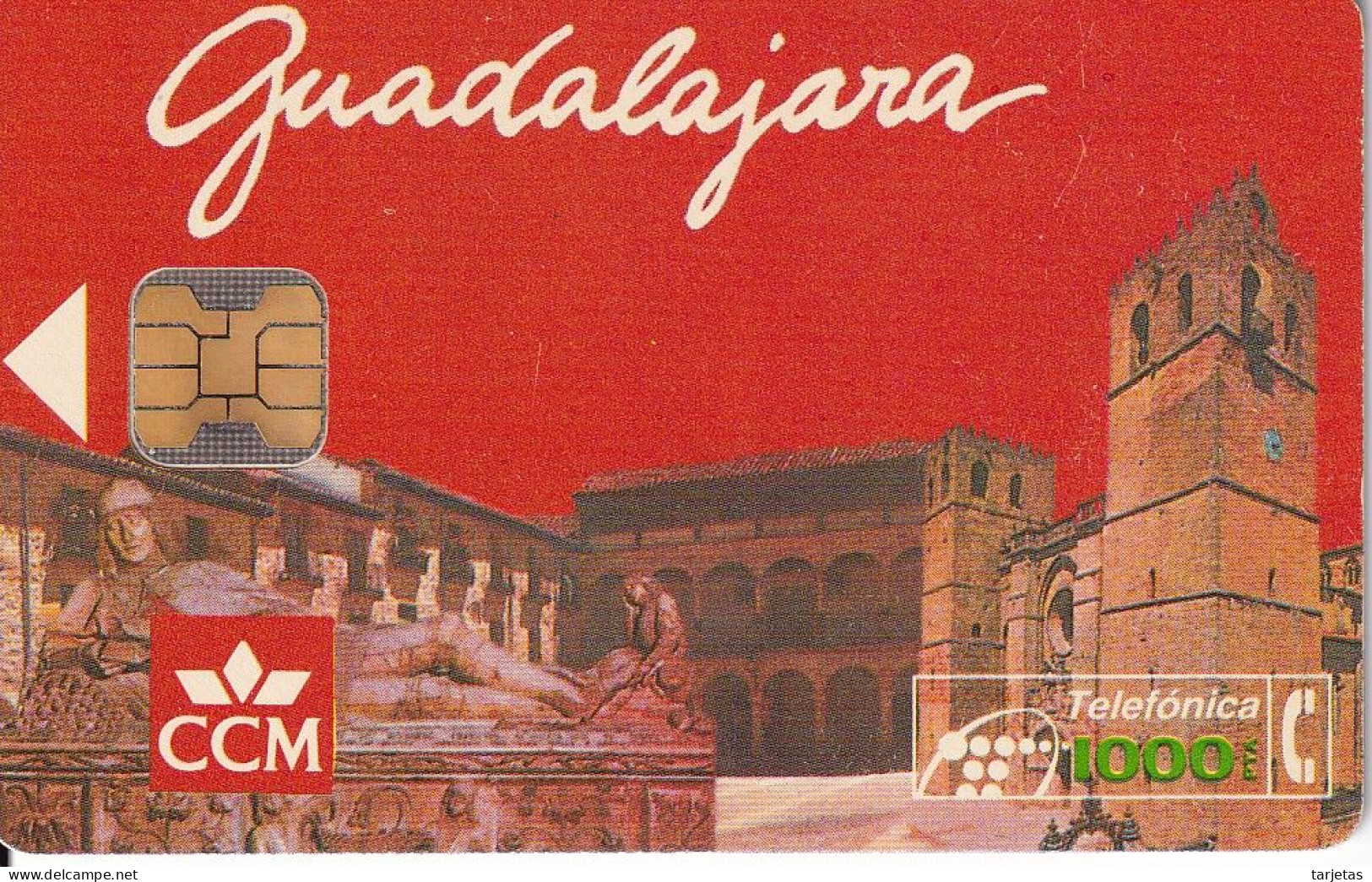 CP-047 TARJETA DE GUADALAJARA DE 1000 PTAS DE FECHA 09/94 Y TIRADA 4000 - Commemorative Pubblicitarie