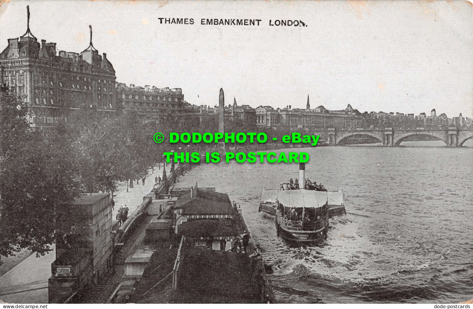 R536745 London. Thames Embankment. The Auto Photo Series - Other & Unclassified