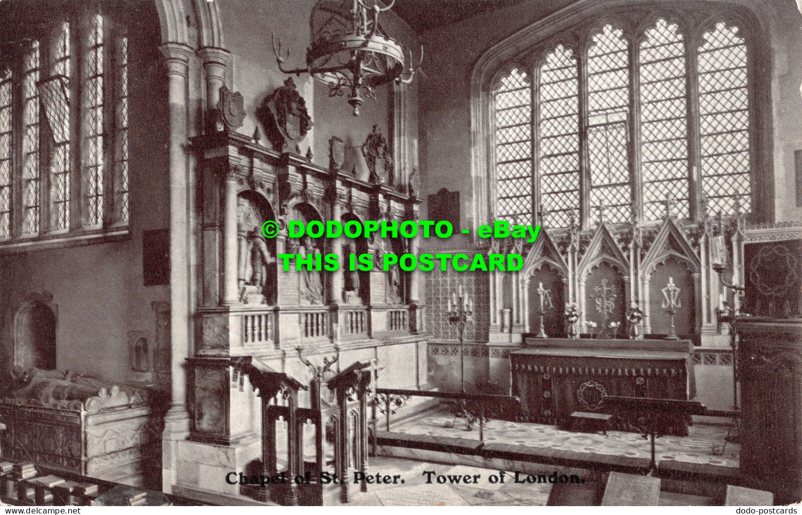 R536402 Tower Of London. Chapel Of St. Peter. Gale And Polden - Altri & Non Classificati