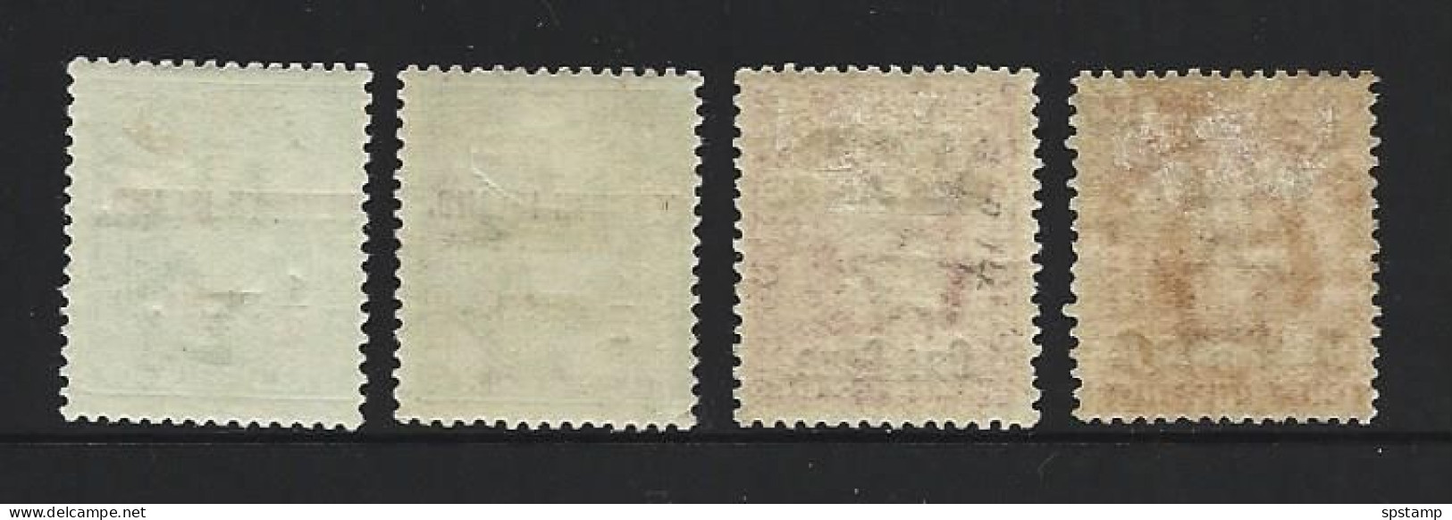 Penrhyn Island 1914 KEVII Overprint Set Of 4 MLH - Penrhyn
