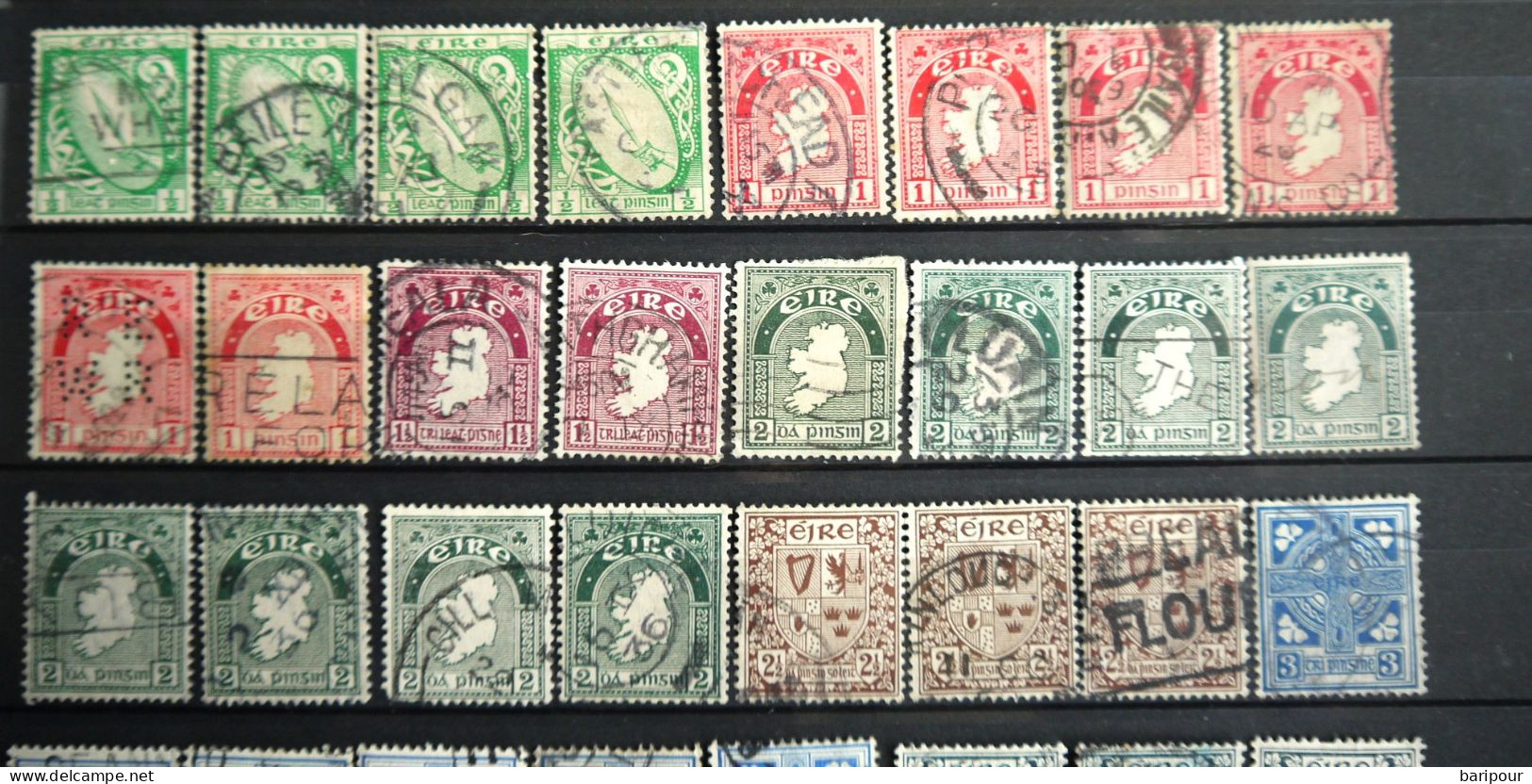 Irland Posten & Lots Ab Klassik Gestempelte Ausgaben - Used Stamps